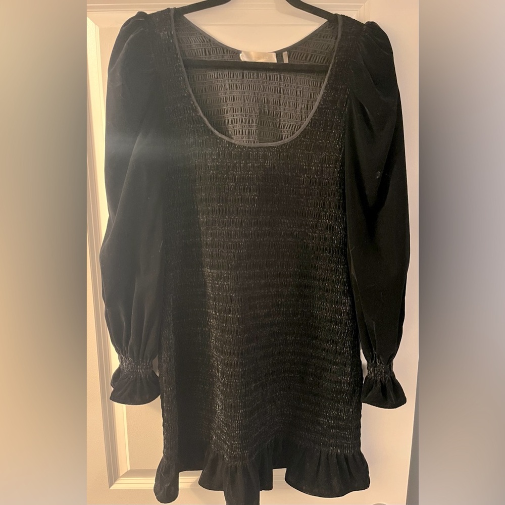 Women’s velvet dress